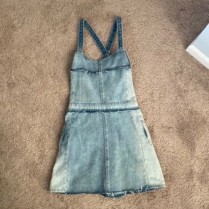 REVOLVE/BLANKNYC DENIM DRESS SIZE SMALL